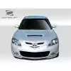 2004-2009 Mazda 3 hb Duraflex M-Speed Hood - 1 Piece - Image 3