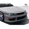 1997-1998 Nissan 240SX S14 Duraflex V-Speed Wide Body Front Bumper - 1 Piece - Image 2