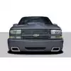 1994-2004 Chevrolet S10 1995-2004 Blazer Duraflex SS Look Front Bumper - 1 Piece - Image 1