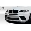 2010-2014 BMW X6 E71 E72 Duraflex M Performance Look Front Lip Under Air Dam Spoiler - 2 Piece (S) - Image 2