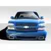 2003-2006 Chevrolet Silverado 2002-2006 Chevrolet Avalanche ( without cladding ) Duraflex SS Look Front Bumper - 1 Piece - Image 1