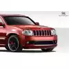 2005-2007 Jeep Grand Cherokee Duraflex SRT Look Front Bumper - 1 Piece - Image 2