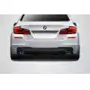 2011-2016 BMW 5 Series F10 Carbon Creations M Performance Look Rear Diffuser ( will only fit M Sport Bumpers) - 1 Piece (S) - Image 1