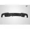 2011-2016 BMW 5 Series F10 Carbon Creations M Performance Look Rear Diffuser ( will only fit M Sport Bumpers) - 1 Piece (S) - Image 3