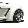 2004-2008 Lamborghini Gallardo AF-1 Wide Body Rear Fender Flares ( GFK ) - 2 Piece - Image 1