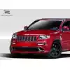 2011-2013 Jeep Grand Cherokee Duraflex SRT Look Front Bumper - 1 Piece - Image 2