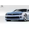 2014-2015 Chevrolet Camaro V6 Duraflex Racer Front Lip Under Air Dam Spoiler - 1 Piece - Image 2