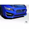 2015-2021 Subaru WRX Duraflex NBR Concept Front Bumper - 1 Piece - Image 3