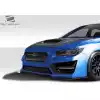 2015-2021 Subaru WRX Duraflex NBR Concept Front Splitter - 1 Piece - Image 4