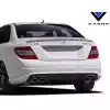 2008-2014 Mercedes C Class W204 Vaero C63 V1 Look Rear Bumper ( with PDC ) - 1 Piece (S) - Image 2