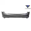 2008-2014 Mercedes C Class W204 C250 Vaero C63 V2 Look Rear Bumper ( with PDC ) - 2 Piece - Image 4