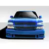 2003-2006 Chevrolet Silverado 2002-2006 Chevrolet Avalanche (without cladding) Duraflex BT-3 Front Bumper - 1 Piece - Image 1