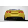 2005-2013 Chevrolet Corvette C6 Carbon Creations GT Racing Rear Diffuser - 5 Piece - Image 1