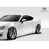 2013-2020 Scion FR-S Toyota 86 Subaru BRZ Duraflex W-1 Side Skirt Rocker Panels - 2 Piece - Image 2