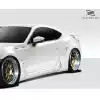 2013-2020 Scion FR-S Toyota 86 Subaru BRZ Duraflex W-1 Rear Fender Flares - 2 Piece - Image 3