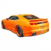 2010-2013 Chevrolet Camaro V6 Duraflex Racer Rear Lip Under Spoiler Air Dam - 1 Piece - Image 1