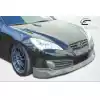 2010-2012 Hyundai Genesis Coupe 2DR Carbon Creations MS-R Front Lip Under Spoiler Air Dam - 1 Piece - Image 2