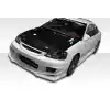 2001-2003 Honda Civic 2DR Duraflex Bomber Body Kit - 4 Piece - Image 1