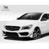 2014-2015 Mercedes CLA Class Duraflex Black Series Look Front Bumper - 5 Piece - Image 2