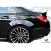 2014-2015 Mercedes CLA Class Duraflex Black Series Look Wide Body Rear Fenders - 4 Piece (S) - Image 3