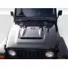 1997-2006 Jeep Wrangler Duraflex Heat Reduction Hood (fits all models without highline fenders) - 1 Piece - Image 1