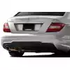 2008-2014 Mercedes C Class W204 C250 Vaero C63 V2 Look Rear Bumper ( with PDC ) - 2 Piece - Image 1