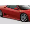 1999-2004 Ferrari 360 Modena Eros Version 1 Side Skirt Rocker Panels - 2 Piece - Image 1