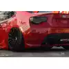 2013-2020 Scion FR-S Toyota 86 Subaru BRZ Duraflex Modellista Look Rear Add Ons Spat Extensions - 2 Piece - Image 3