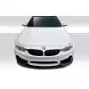 2014-2018 BMW M3 F80 2014-2020 M4 F82 F83 Duraflex M Performance Look Front Splitter - 2 Piece (S) - Image 1