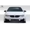 2014-2018 BMW M3 F80 2014-2020 M4 F82 F83 Duraflex M Performance Look Front Add Ons Spat Extensions - 2 Piece (S) - Image 2