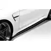 2014-2020 BMW M4 F82 / 4 Series F32 Duraflex M Performance Look Side Skirt Splitters - 2 Piece - Image 1