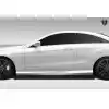 2010-2016 Mercedes E Class C207 2DR A207 Convertible Eros Version 3 Side Skirt Rocker Panels - 2 Piece - Image 2