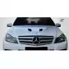 2012-2014 Mercedes C Class W204 Carbon Creations Black Series Look Hood - 1 Piece - Image 3