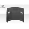 2008-2023 Dodge Challenger Duraflex Hellcat Look Hood - 1 Piece - Image 4