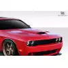 2008-2023 Dodge Challenger Duraflex Hellcat Look Hood - 1 Piece - Image 3