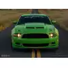 2013-2014 Ford Mustang / 2010-2014 Mustang GT500 Duraflex CVX Version 2 Hood - 1 Piece - Image 2