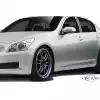 2007-2009 Infiniti G Sedan Couture Polyurethane Vortex Side Add Ons Spat Extensions - 2 Piece (S) - Image 2