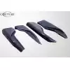 2010-2014 Honda Insight Couture Polyurethane Vortex Side Add Ons Spat Extensions - 4 Piece (S) - Image 7