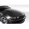 2010-2012 Ford Mustang Duraflex 4" Cowl Hood - 1 Piece - Image 1