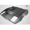 1985-1996 Chevrolet Corvette C4 Carbon Creations Stingray Z Hood- 1 Piece - Image 8