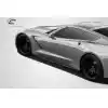 2014-2019 Chevrolet Corvette C7 Carbon Creations GT Concept Side Splitters - 2 Piece - Image 1