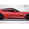 2014-2019 Chevrolet Corvette C7 Carbon Creations GT Concept Side Splitters - 2 Piece - Image 2