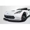 2014-2019 Chevrolet Corvette C7 Carbon Creations Apex Front Splitter - 3 Piece - Image 1