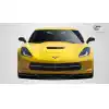 2014-2019 Chevrolet Corvette C7 Carbon Creations Apex Front Splitter - 3 Piece - Image 2