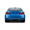 2012-2018 BMW 3 Series F30 Couture Polyurethane M3 Look Rear Bumper (requires diffuser and change to M3 M4 Look exhaust ) - 1 Piece - Image 1