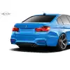 2012-2018 BMW 3 Series F30 Couture Polyurethane M3 Look Rear Bumper (requires diffuser and change to M3 M4 Look exhaust ) - 1 Piece - Image 2