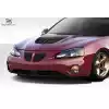 2004-2008 Pontiac Grand Prix Duraflex Stingray Z Hood- 1 Piece - Image 2