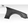 1998-2002 Mercedes CLK W208 Duraflex Black Series Look Wide Body Front Fender Flares - 2 Piece - Image 3