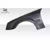 1998-2002 Mercedes CLK W208 Duraflex Black Series Look Wide Body Front Fender Flares - 2 Piece - Image 4