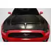 2015-2017 Ford Mustang Carbon Creations GT500 Hood - 1 Piece - Image 1